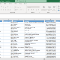 Excel work Example