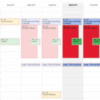 Calendar/Schedule Management