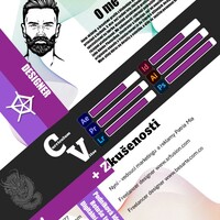 editable CV for graphic designer - not mine resume