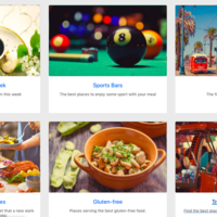Choose restaurant category