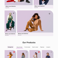 E-commerce Landing Page Design 