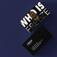 Who Is Freeze Business Cards