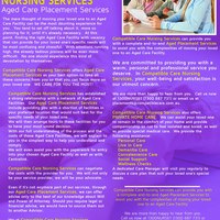 Full page ad with design for flyer