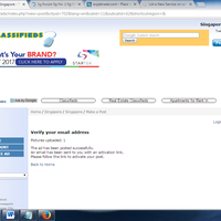Classified ads posting