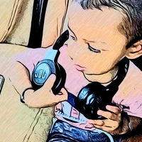 A baby cartoon photo
