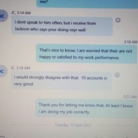 Client Skype Message