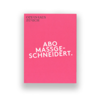 Flyer for the Zurich Opera House 3
