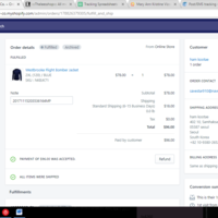 Shopify order fulfillment