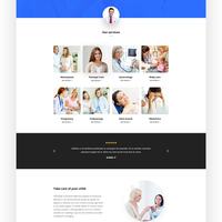 Landing Page for Doctors