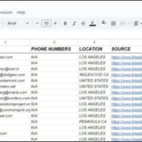 Lead generation and data entry for client out reach