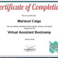 Graduate Virtual Assistance Bootcamp