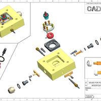Laser focus model, 1.5mm chip to 2mm lens