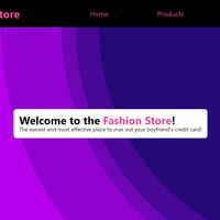 Ecommerce Mockup - Homepage