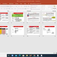 PPT presentation from MS excel sheets