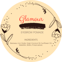 Eyebrow Pomade Label