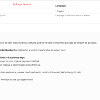 Support Macros to Improve Response Time