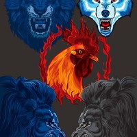 Animal vector designs