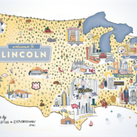 Lincoln Property Company Wall Mural