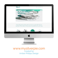 My Silver Pie website design