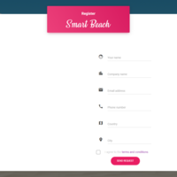 Beach Booking System - Angular, Node