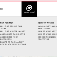 Menu assos.com
