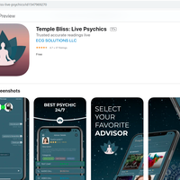 TempleBliss iOS App