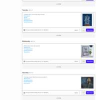 Buffer- Scheduled Posts