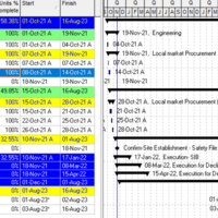Primavera P6 Schedule Management 