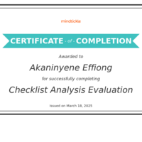 Certification