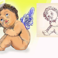 Angel Drawing