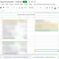 Ad Spent Budget Planning for Lead Generation