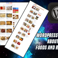 Recipe Website / Made of Wordpress