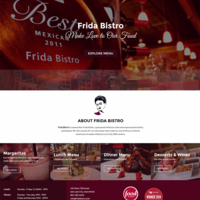 Site for Mexican Bistro: http://www.fridabistro.com/ 
