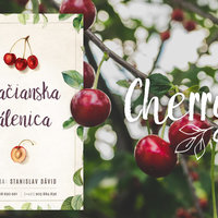 Distillery Bottle Label - Cherry