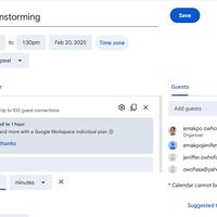 Event Management-google meet