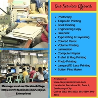 Ceejay Enterprises services offered