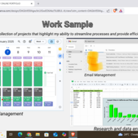 Calendar Management, Research and Data Entry