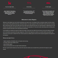 Vehicle repair/service