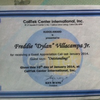 Best Customer Service Agent January 2014