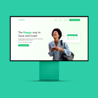 Designed the user interface for a new savings platform