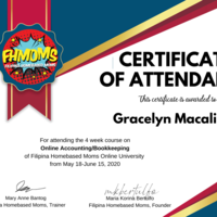 Certificate of Attendance