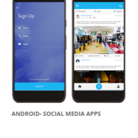 Android social Media App