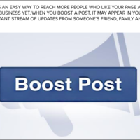 Sample FB Boost Post Set Up