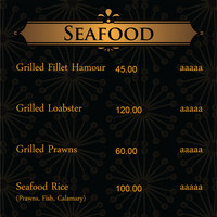 Menu Card