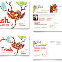 Postcards design