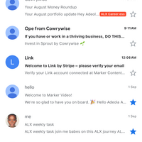 Email management 