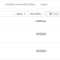 Shopify Order Fulfilment