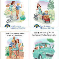 Jack & Jill illustrations