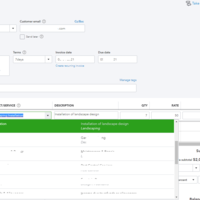 Invoicing in QB