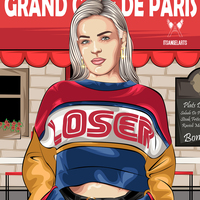 Vector Art of Anne Marie